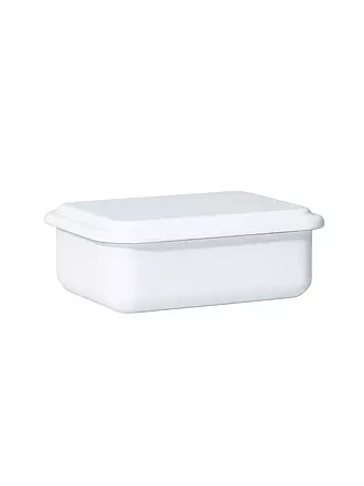 RIESS | Vorratsbehälter mit Deckel 15x11x4cm Weiss | 